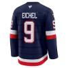 USA tröja 4 Nations Face Off 2025 Fanatics Premium Jack Eichel Navy - NHL Tröjor Herr